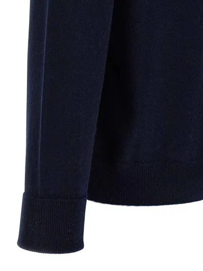 Ballantyne Argyle Pattern Sweater Sweaters And Cardigans Blue In Blue