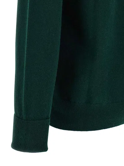 Ballantyne Argyle Pattern Sweater Sweaters And Cardigans Green In Green