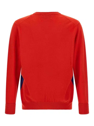 Ballantyne Argyle Pattern Sweater Sweaters And Cardigans Red In Red