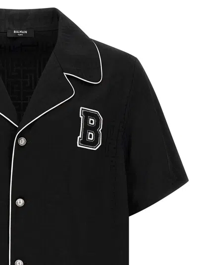 Balmain Shirt In Black