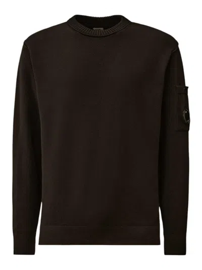 C.p. Company Crew Neck Knitwear In Multi