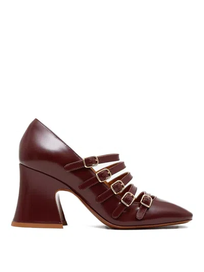 Chloé Chloe' Women "janis" Pump In Burgundy