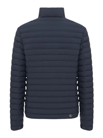 Colmar Originals Lightweight Down Jacket With Adjustable Hem In Blue