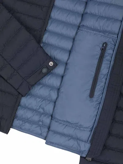 Colmar Originals Lightweight Down Jacket With Adjustable Hem In Blue