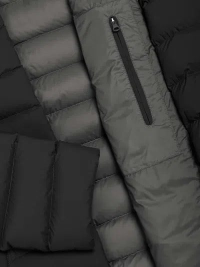 Colmar Originals Water-repellent Down Jacket With Snap-button Collar In Black