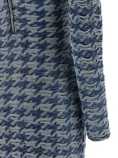 Diesel "m-halma" Dress In Blue