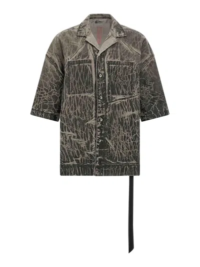 Drkshdw Magnum Tommy Shirt In Gray