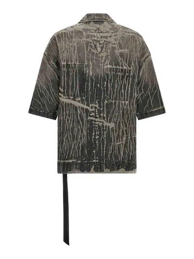 Drkshdw Magnum Tommy Shirt In Gray