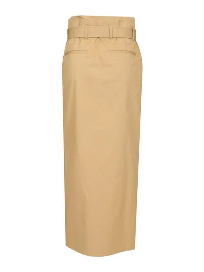 Dries Van Noten Women Long Skirt In Brown