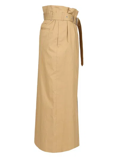 Dries Van Noten Women Long Skirt In Brown