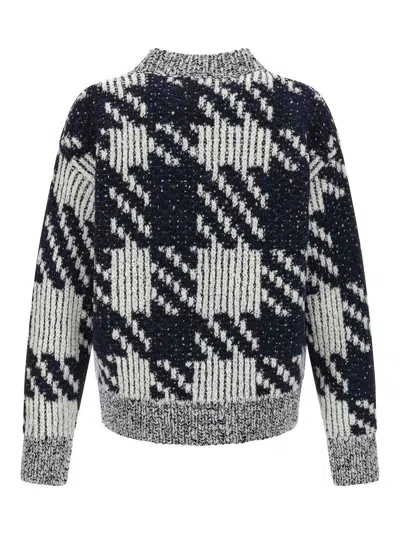 Dries Van Noten Macao V Neck Sweater In Gray
