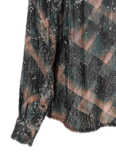 Dries Van Noten Chowy Emb Shirt In Black