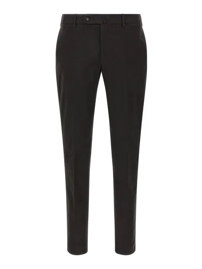 Incotex Stylish Trousers With Pockets And Belt Loops In Black