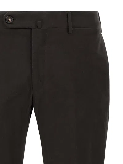 Incotex Stylish Trousers With Pockets And Belt Loops In Black