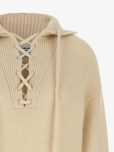 Isabel Marant Étoile Cardigan Isabel Marant Etoile Woman Color White In Brown