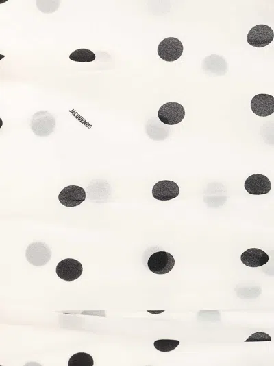 Jacquemus The Rita Long Dress In Neutral