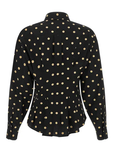Moschino Printed Shirt In Black
