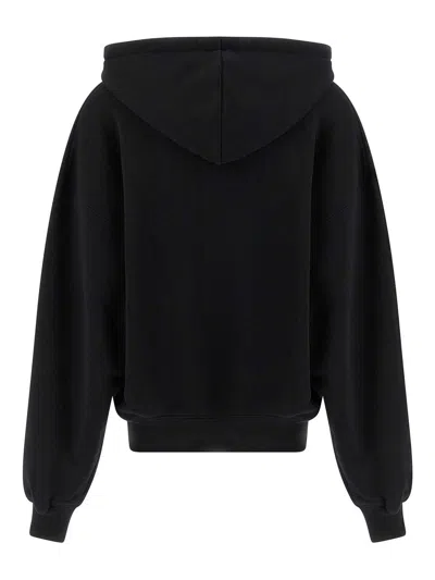 Off-white Big Logo Bookkish Hoodie In Black