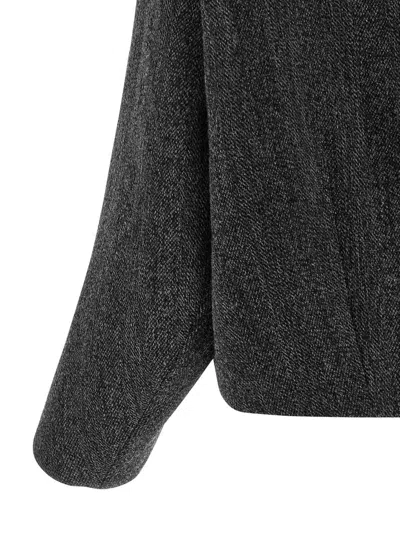 P.a.r.o.s.h Lowolf Jacket In Gray