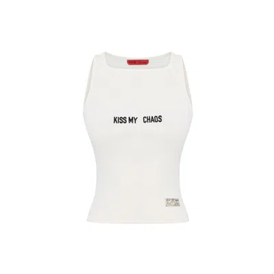 Pcfg Cotton Tank Top In White
