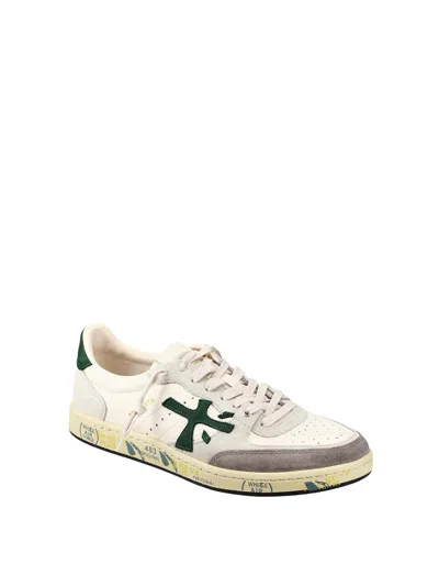 Premiata Sneaker "bskt Clayd 7623" In White