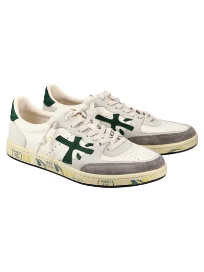 Premiata Sneaker "bskt Clayd 7623" In White