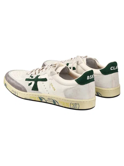 Premiata Sneaker "bskt Clayd 7623" In White