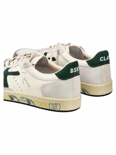 Premiata Sneaker "bskt Clayd 7623" In White