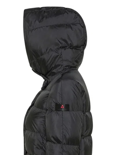 Peuterey Tucano Mqn 02 Black Down Jacket In Black