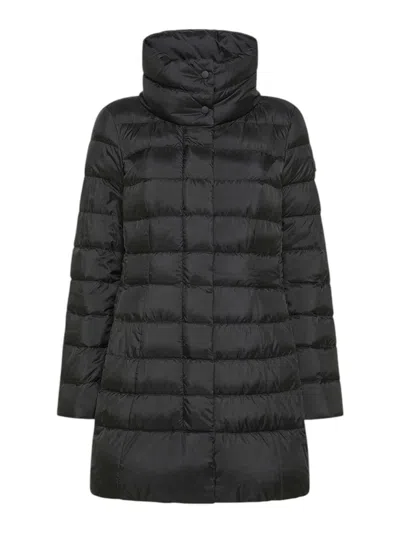 Peuterey Flagstaff Mqn 03 Funnel-neck Quilted Jacket In Black