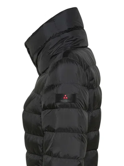 Peuterey Flagstaff Mqn 03 Funnel-neck Quilted Jacket In Black