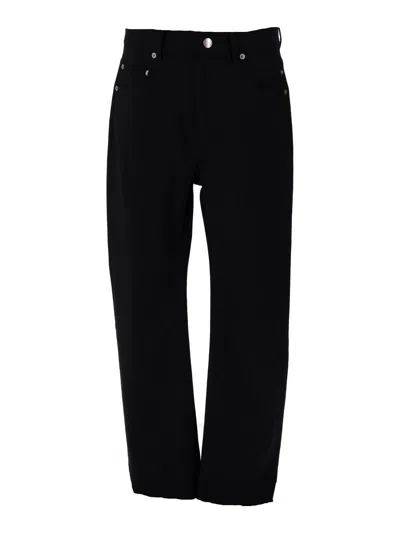 Rick Owens Belt Loops Jeans In Black