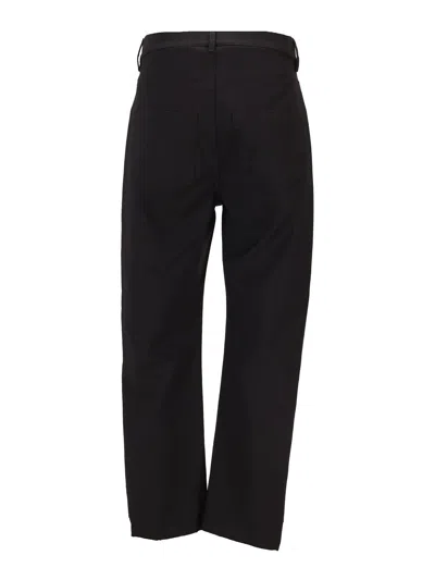 Rick Owens Belt Loops Jeans In Black