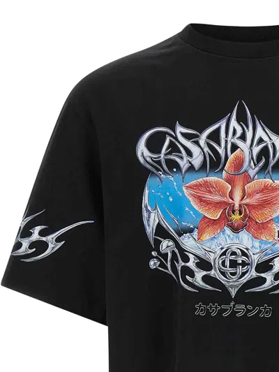 Casablanca Men's Galactic Connection T-shirt In Black