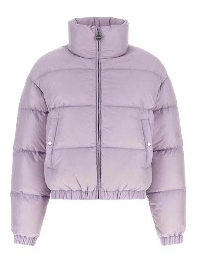 Ienki Ienki Quilted Nylon Jacket In Purple
