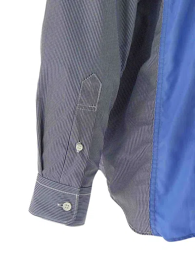 Comme Des Garcons Hommes Plus Patchwork Shirt In Multi