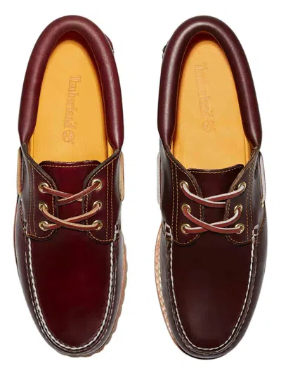 Timberland Mens  Authentics 3-eye Boat Shoe In Brown