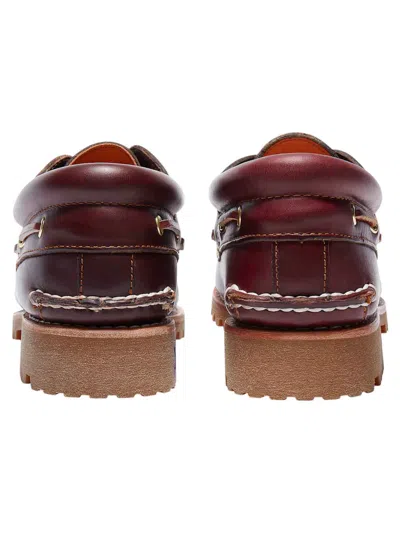 Timberland Mens  Authentics 3-eye Boat Shoe In Brown