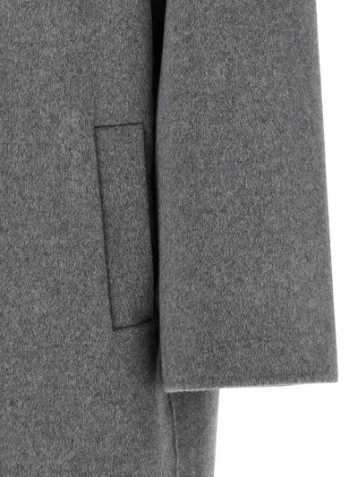 Loulou Studio Raincoat Lou Lou Studio Woman Color Grey In Gray