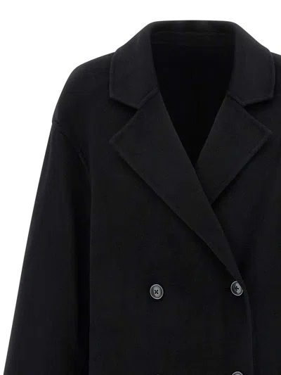 Loulou Studio Loulou Borneo Coat In Black