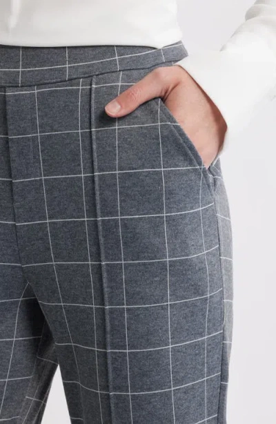 Hue Pintuck Slim Fit Pull-on Pants In Multi