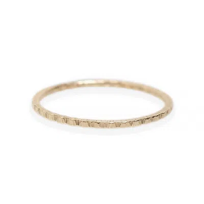 Kate Koel Women's Gold Delicate Stacking Ring In Gold