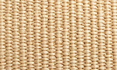 Khaite Simona Leather-trimmed Raffia Shoulder Bag