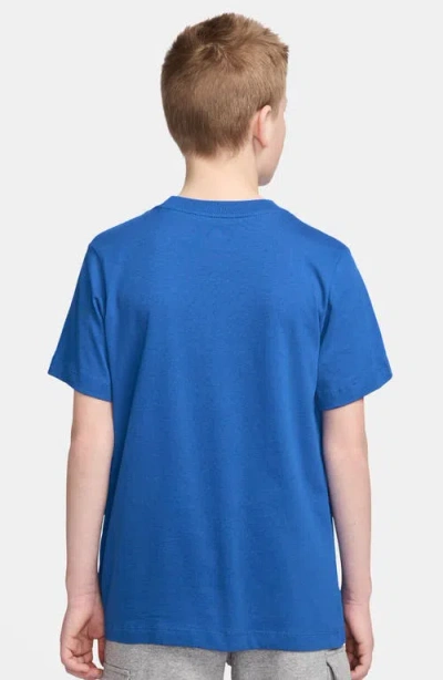 Nike Kids' Basketball Graphic T-shirt In Blue