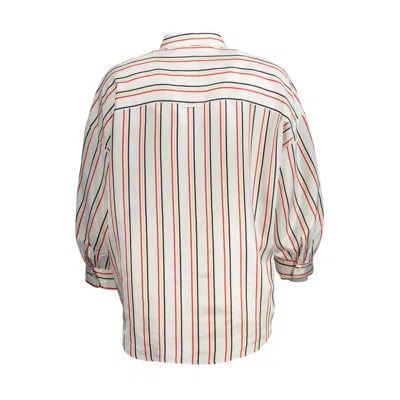 Gant White Viscose Shirt In White