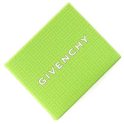 Pre-owned Givenchy Light Green Rubber Bill Wallet (bi-fold) ()
