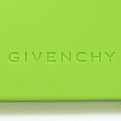 Pre-owned Givenchy Light Green Rubber Bill Wallet (bi-fold) ()
