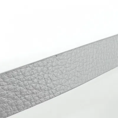 Pre-owned Goyard Silver Coated Canvas Leather Shoulder Bag ()