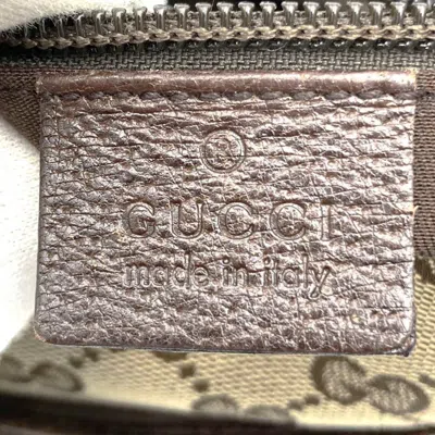 Pre-owned Gucci Beige Gg Canvas Shoulder Bag ()