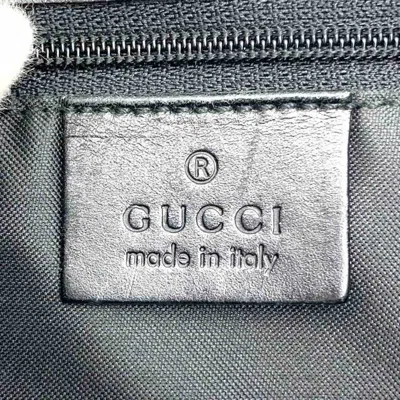 Pre-owned Gucci Black Gg Canvas Handbag Tote Bag ()